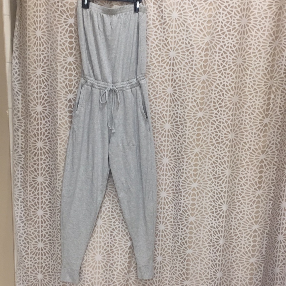 VINCE Strapless Jumpsuit